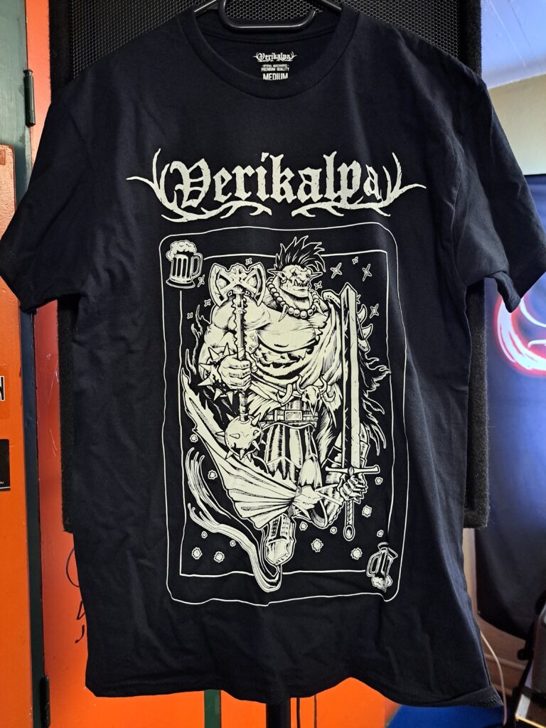 Kalijakortti pelattu shirt picture